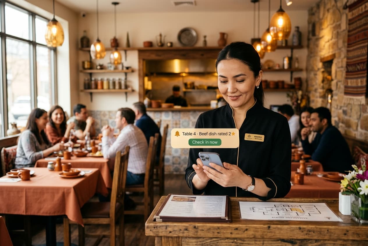 Manager unaware of guest's dissatisfaction